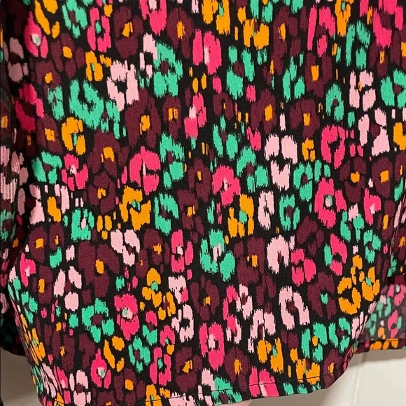 Who What Wear Multicolor Floral Blouse - Picture 5 of 5